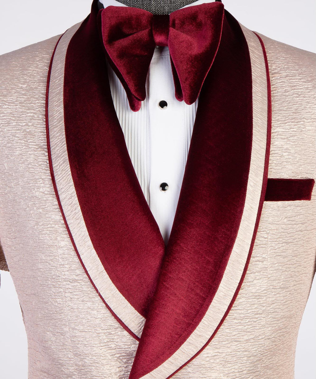 Arctic Ivory Double-Breasted Tuxedo