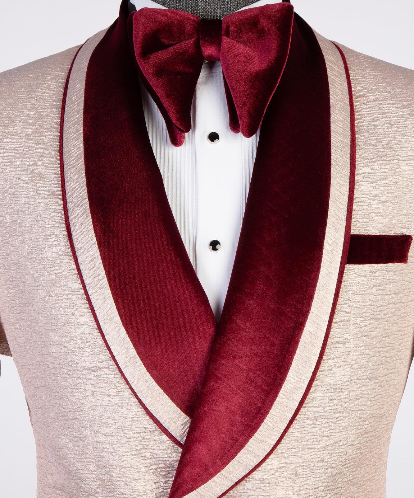 Arctic Ivory Double-Breasted Tuxedo