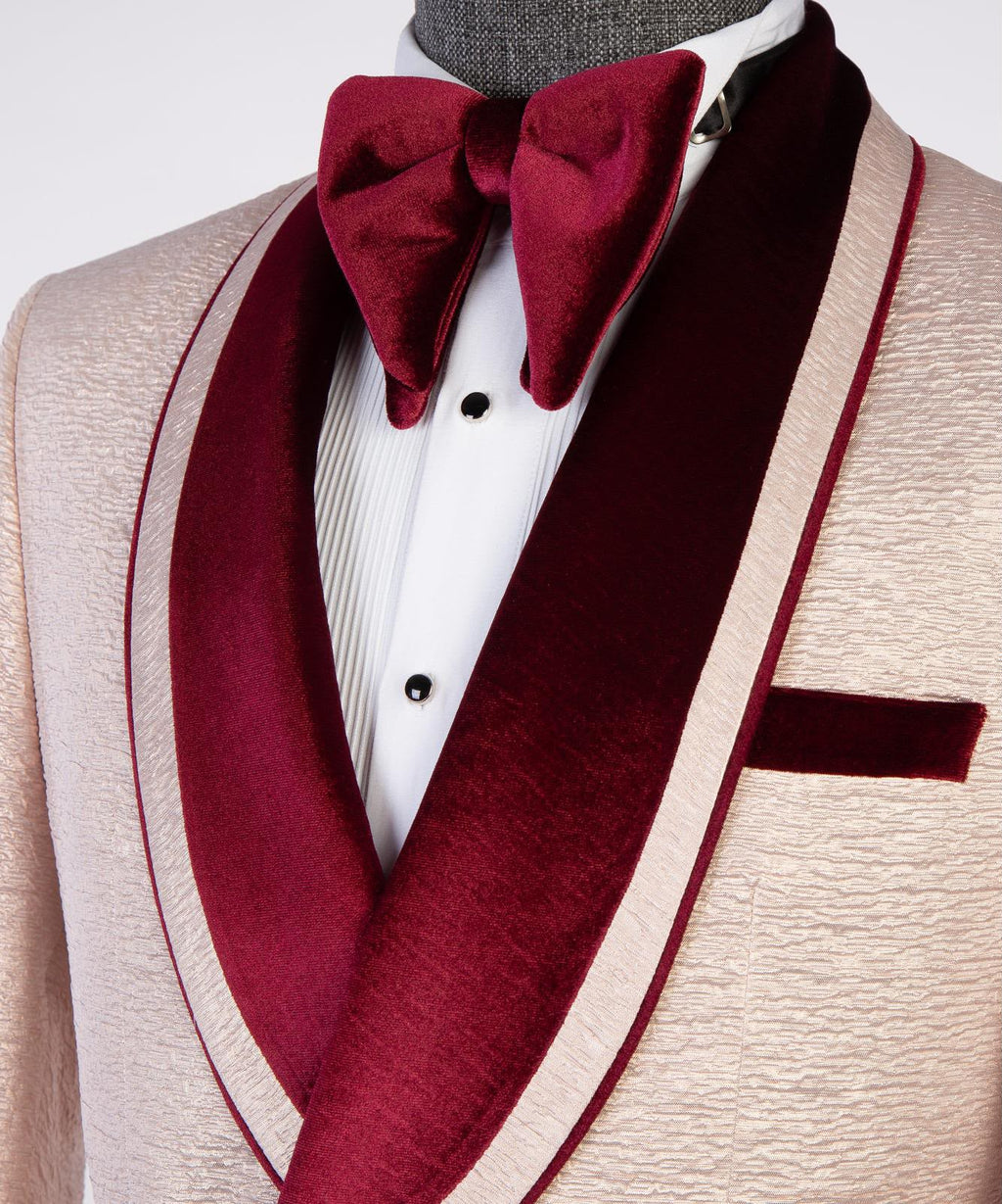 Arctic Ivory Double-Breasted Tuxedo