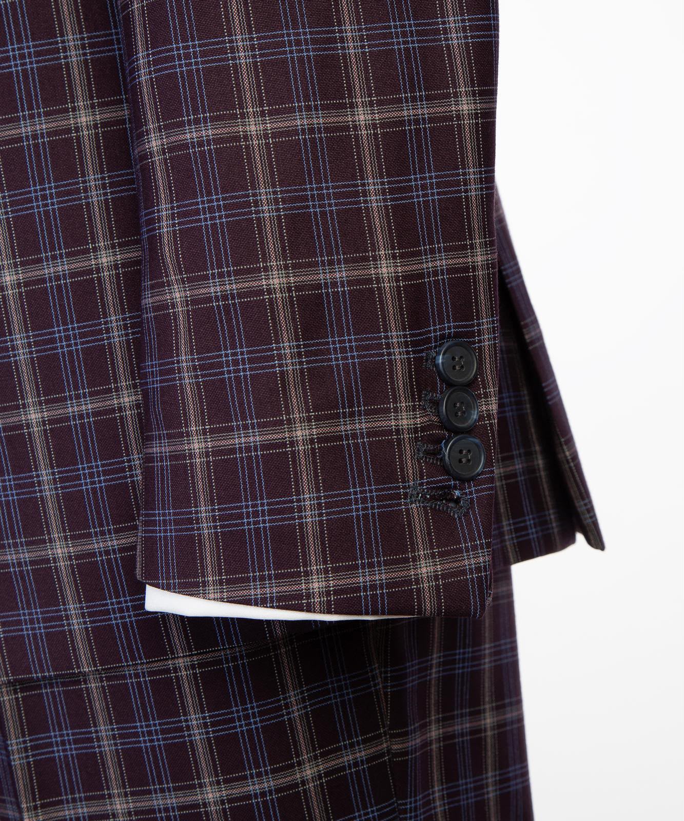 VIVATI Royal Plaid 3-Piece Suit