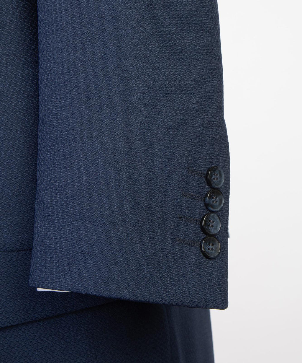 Men’s Luxury Double-Breasted Wrap Suit Set – Tailored Blazer & Trousers