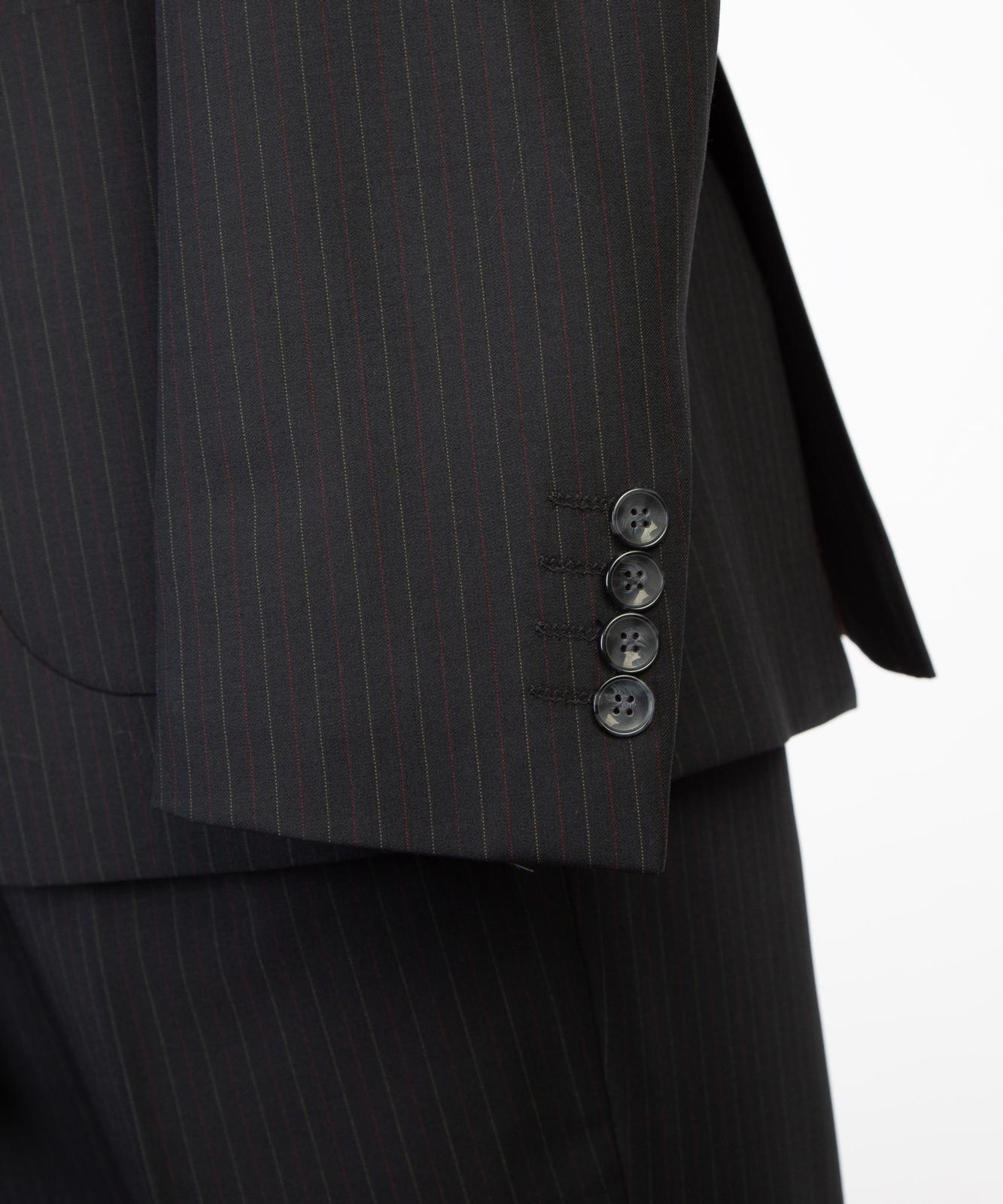 Men’s Luxury Double-Breasted Wrap Suit Set – Tailored Blazer & Trousers