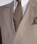 Men’s Luxury Double-Breasted Wrap Suit Set – Tailored Blazer & Trousers