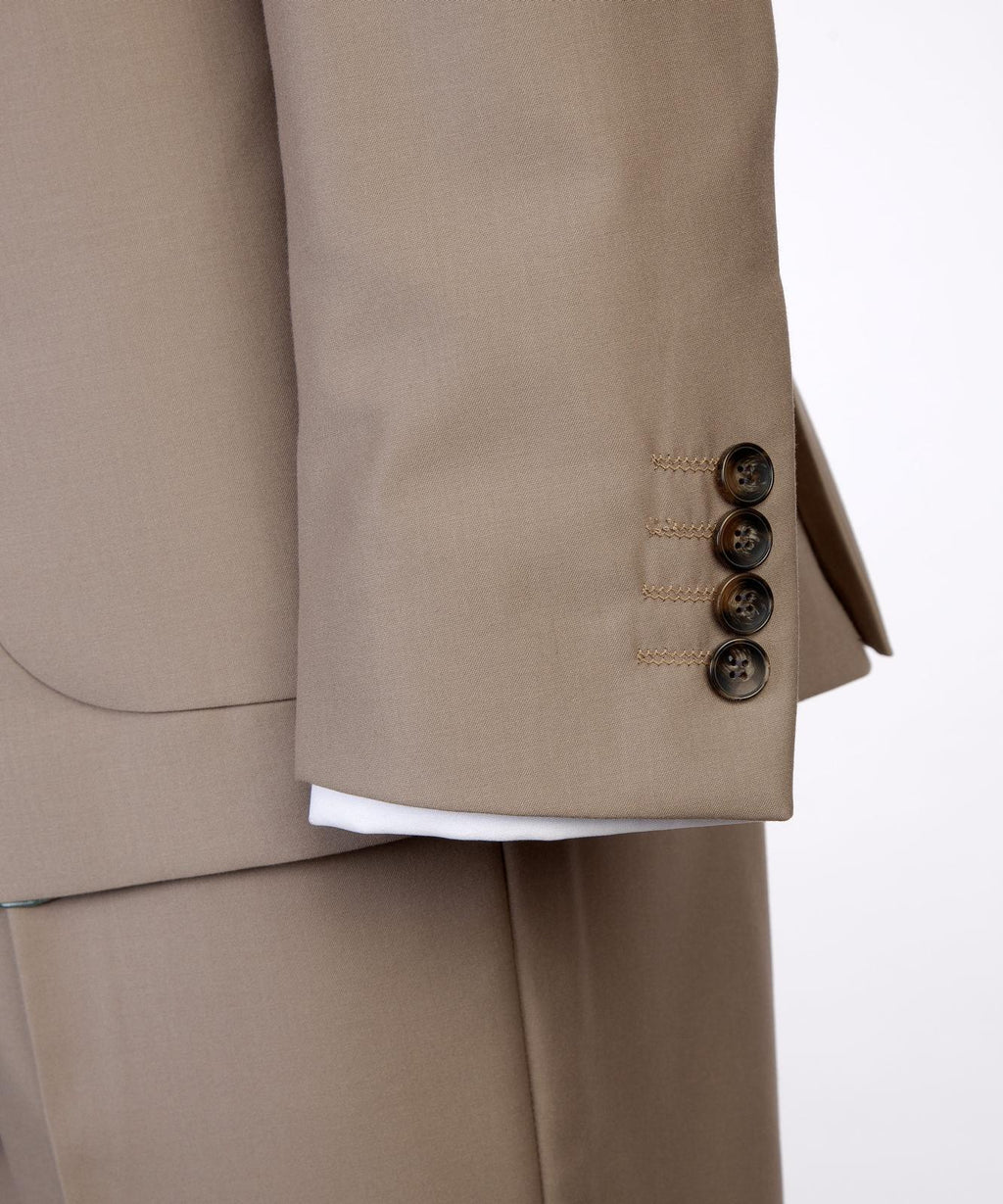Men’s Luxury Double-Breasted Wrap Suit Set – Tailored Blazer & Trousers