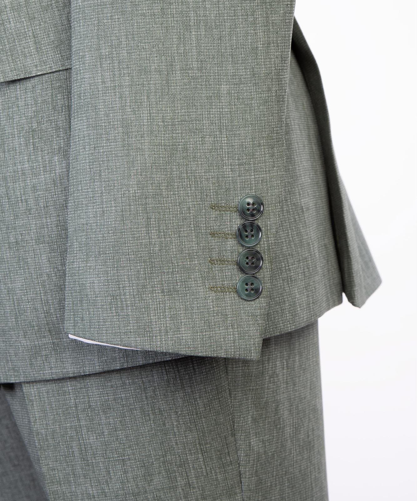 Men’s Luxury Double-Breasted Flared Suit Set – Blazer, Trousers, Tie & Pocket Square