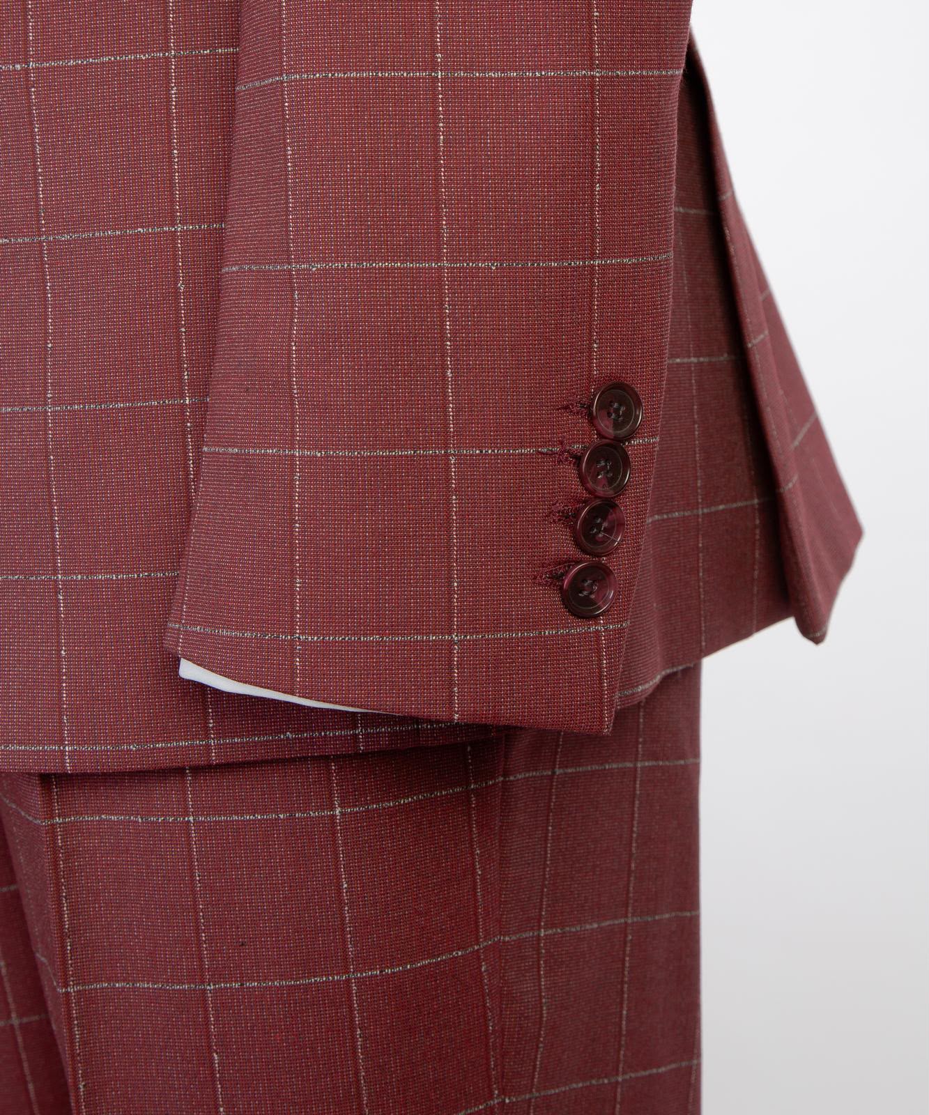 Vivati Milano Check 3-Piece Suit | Men's Formal Suits