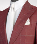 Vivati Milano Check 3-Piece Suit | Men's Formal Suits