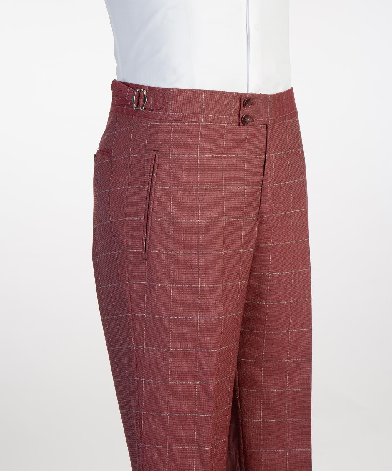 Vivati Milano Check 3-Piece Suit | Men's Formal Suits