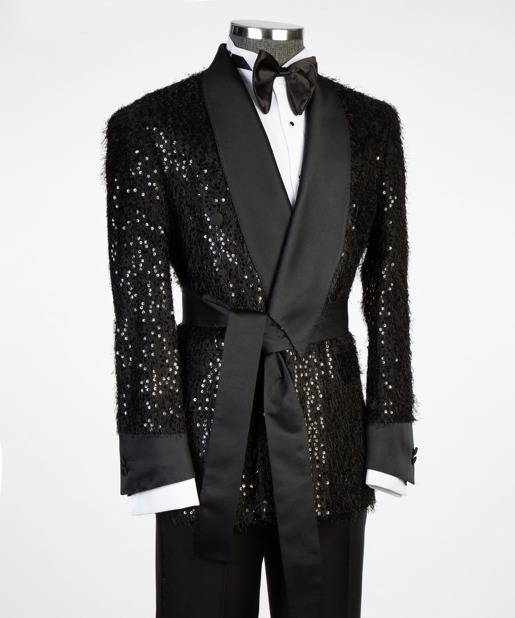 Men’s Sequin Tuxedo Suit
