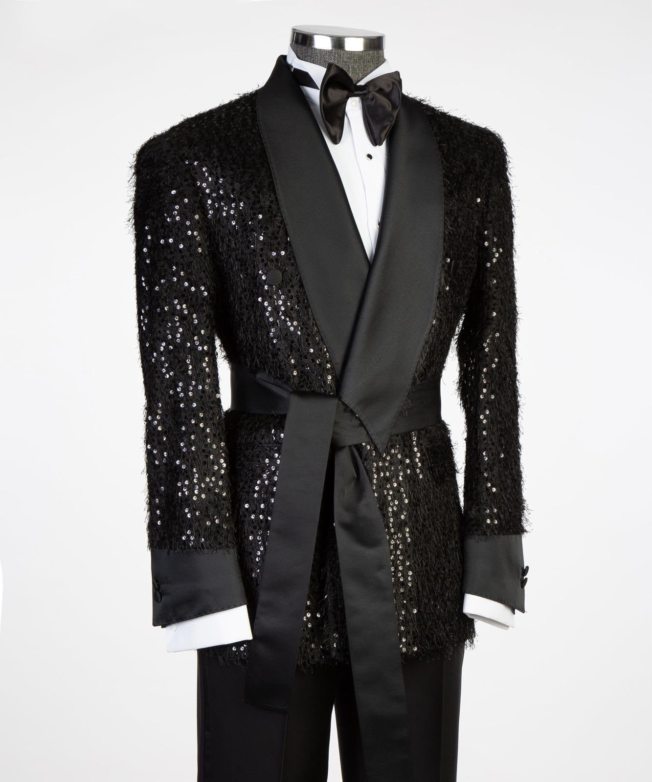 Men’s Sequin Tuxedo Suit