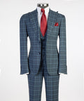 Vivati Classic Plaid 3-Piece Suit