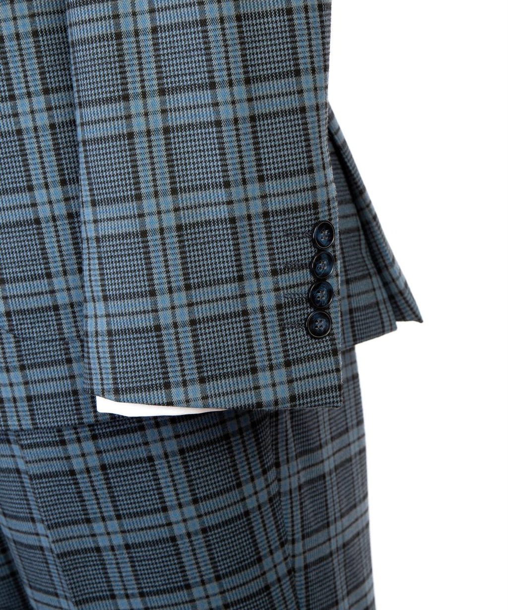 Vivati Classic Plaid 3-Piece Suit
