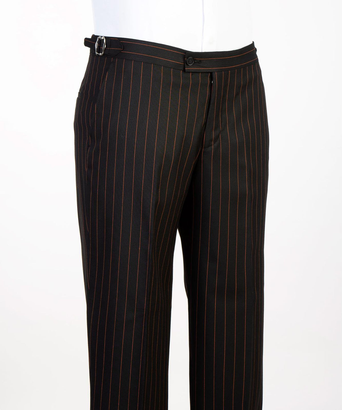 The Noir Prestige Double-Breasted Pinstripe Suit