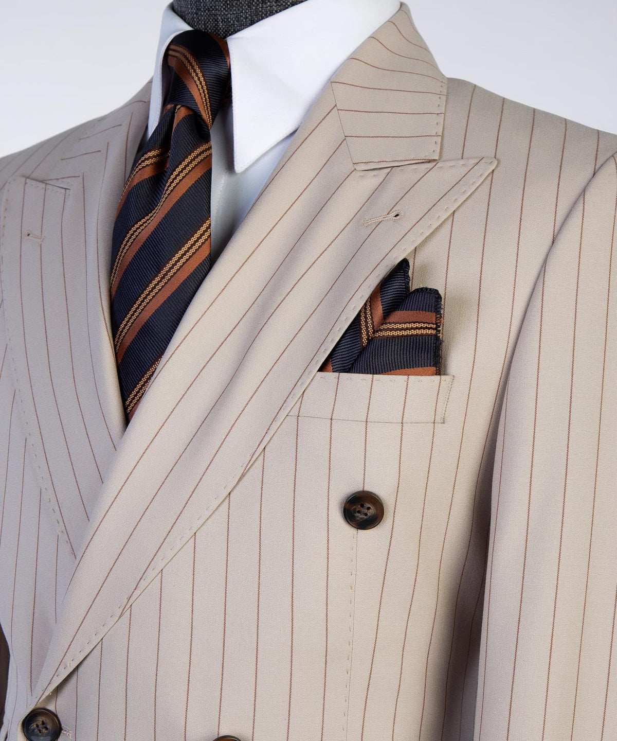 The Windsor Luxe Pinstripe Suit