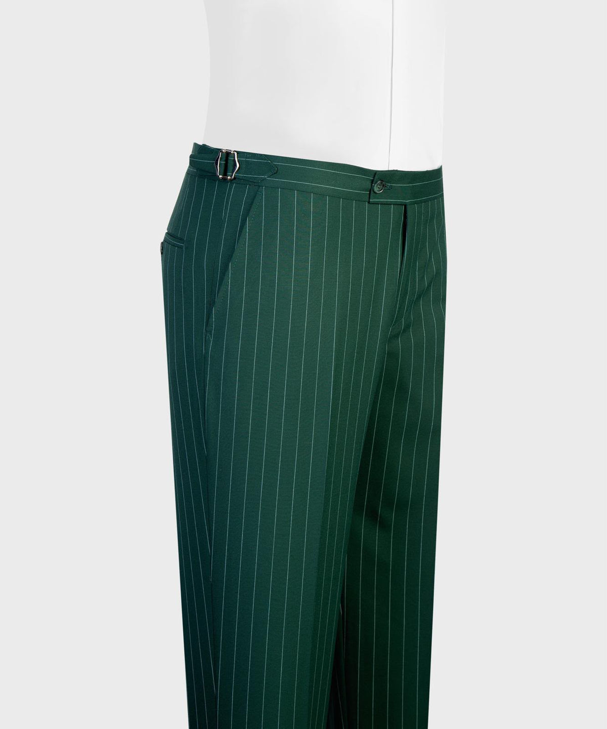 Emerald Dynasty Pinstripe Suit