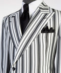 Regent Noir Stripe Suit