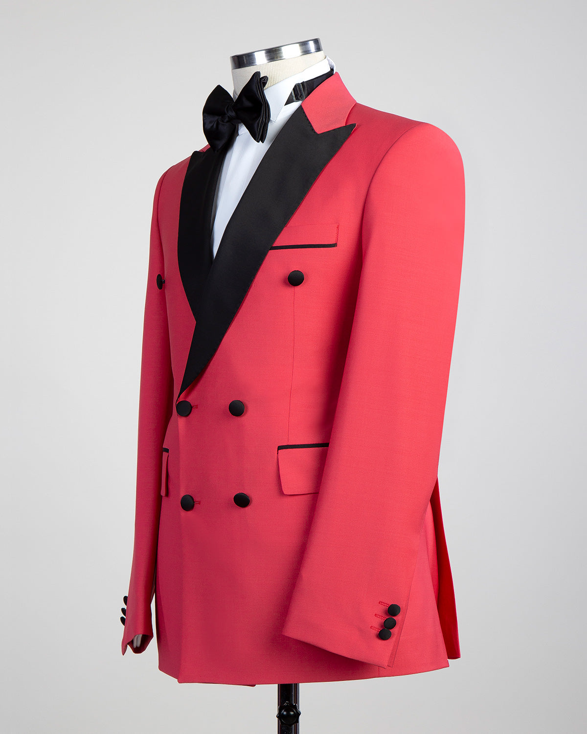 2 Piece Double Breasted Red Tuxedo