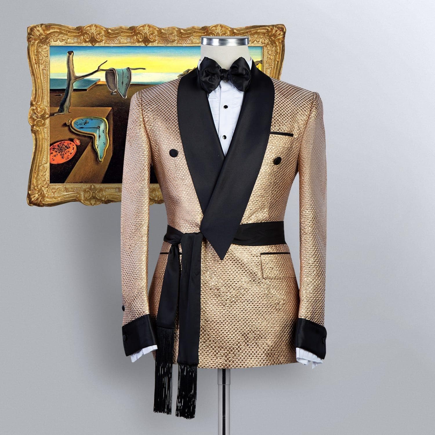 2 Piece Double Gold Tuxedo
