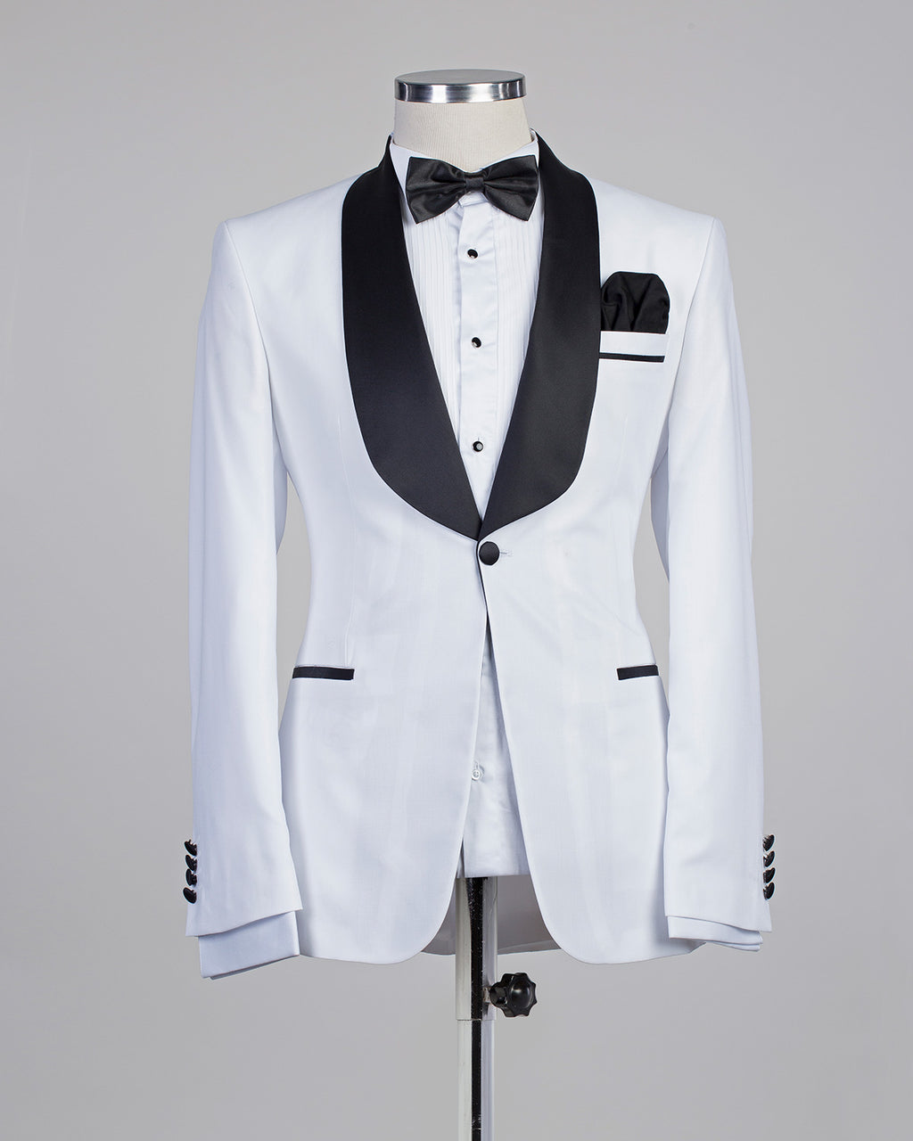 2 Piece White Tuxedo