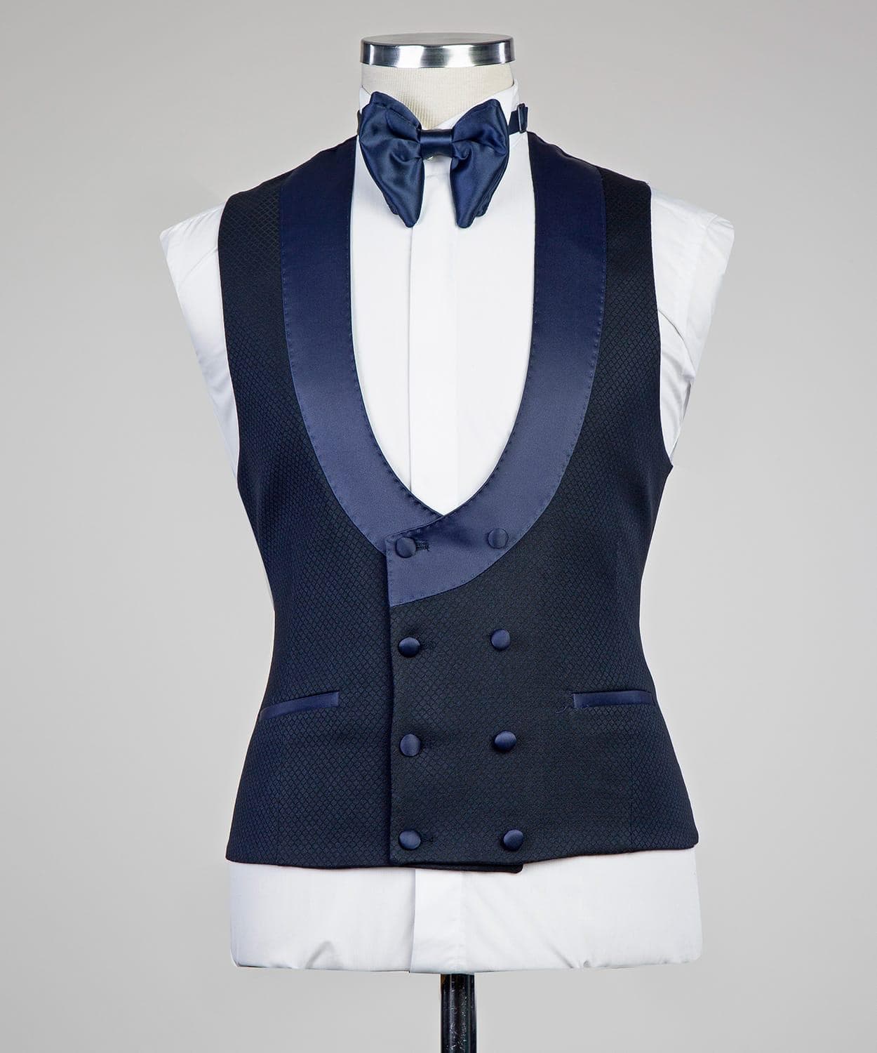 3 Piece Navy Blue Tuxedo