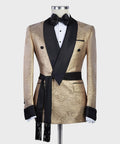 2 Piece Double Gold Tuxedo