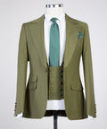 3 Piece Green Suit