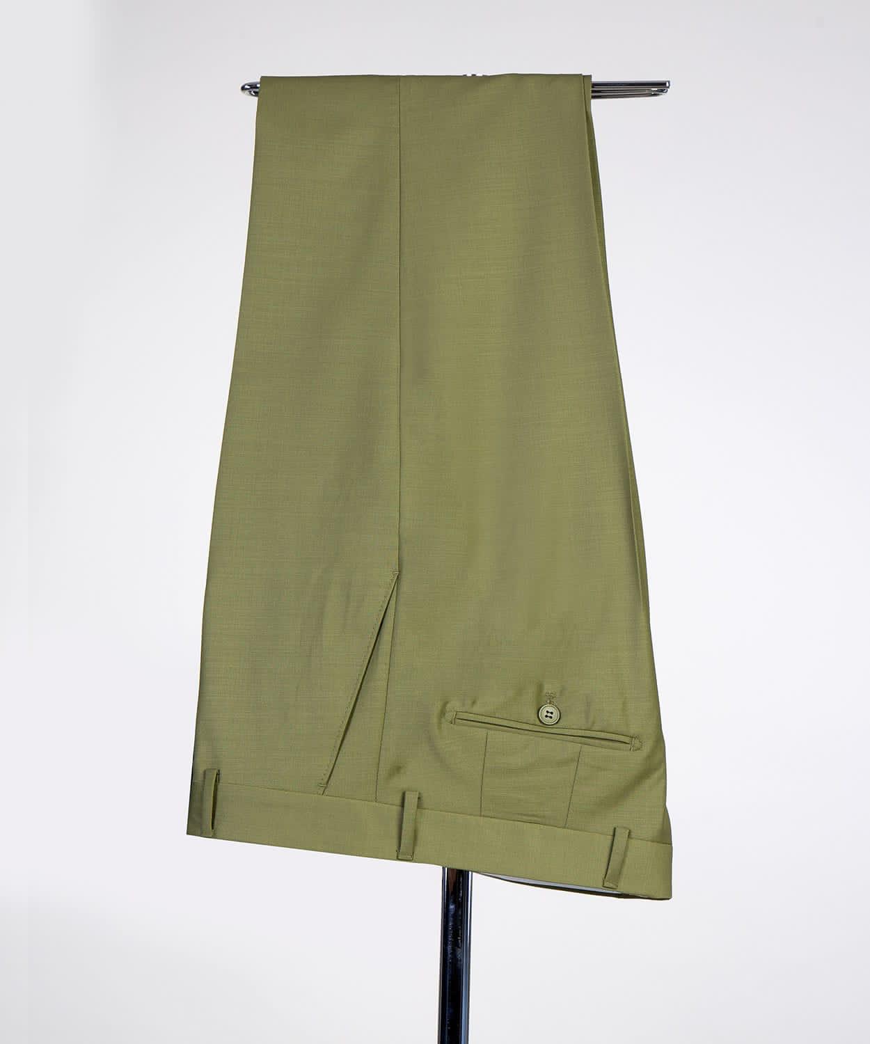 3 Piece Green Suit