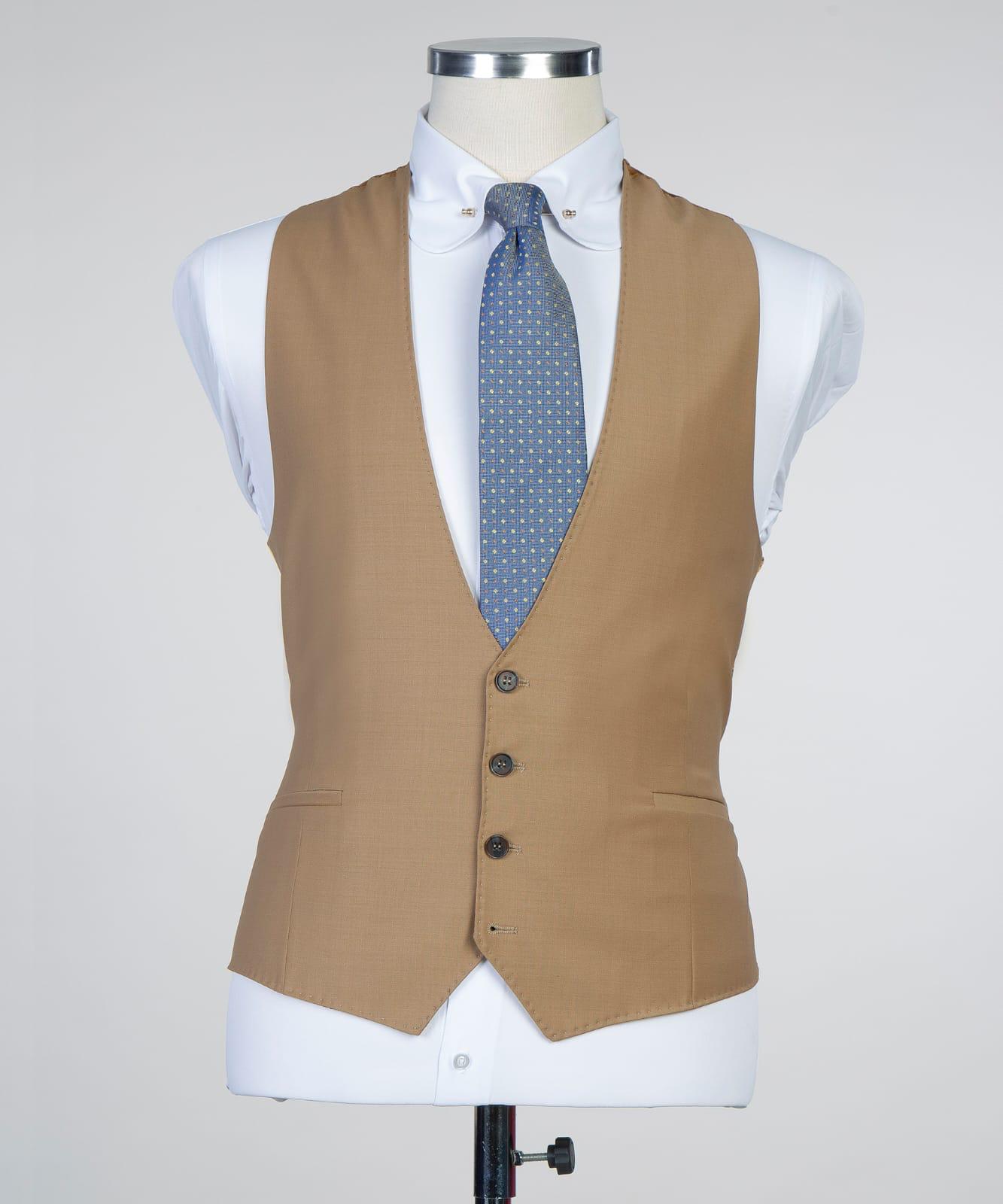 3 Piece Beige Suit