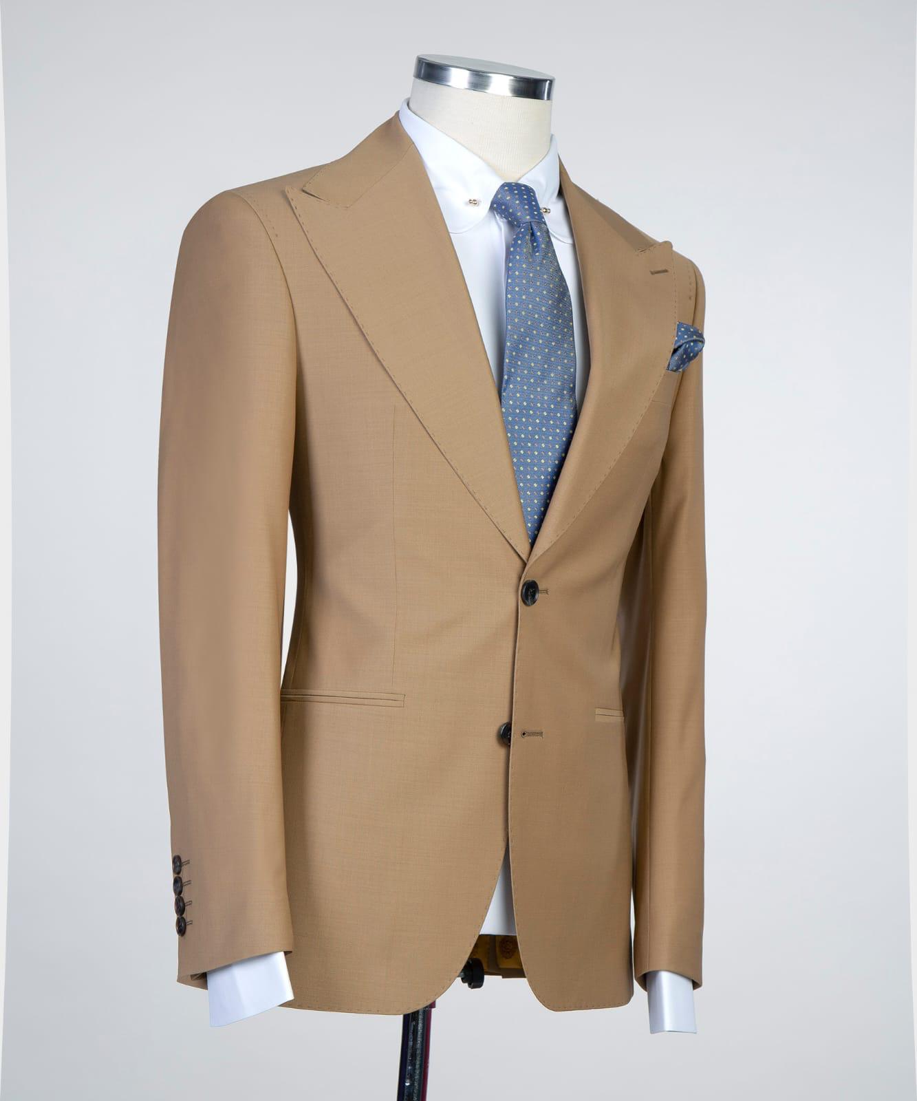 3 Piece Beige Suit