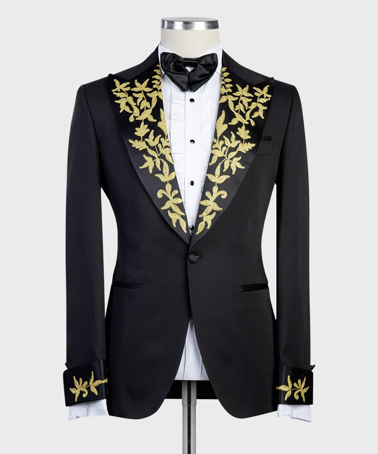 2 Piece Black Tuxedo