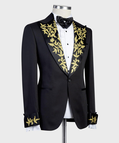 2 Piece Black Tuxedo