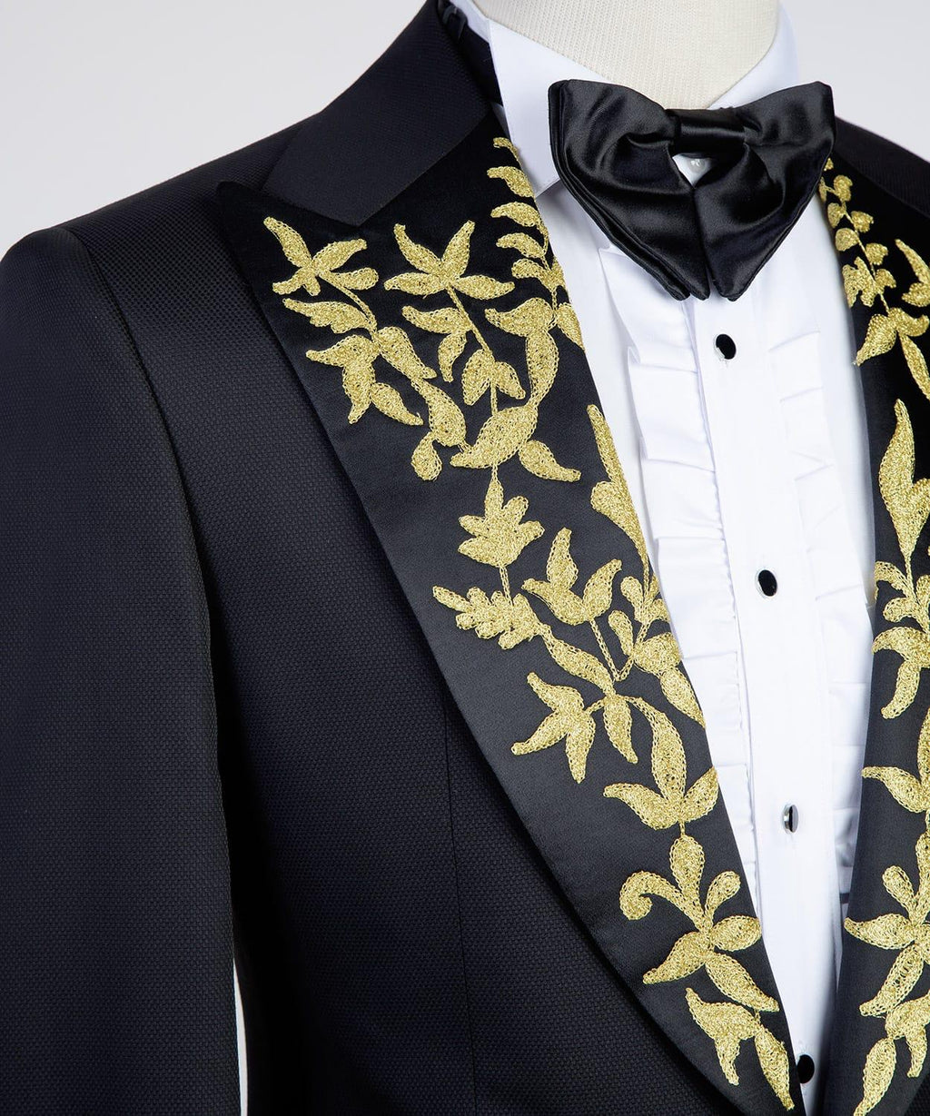 2 Piece Black Tuxedo