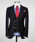 3 Piece Black Suit