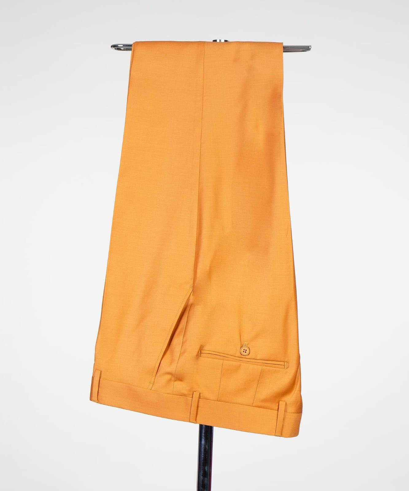 3 Piece Mustard Suit