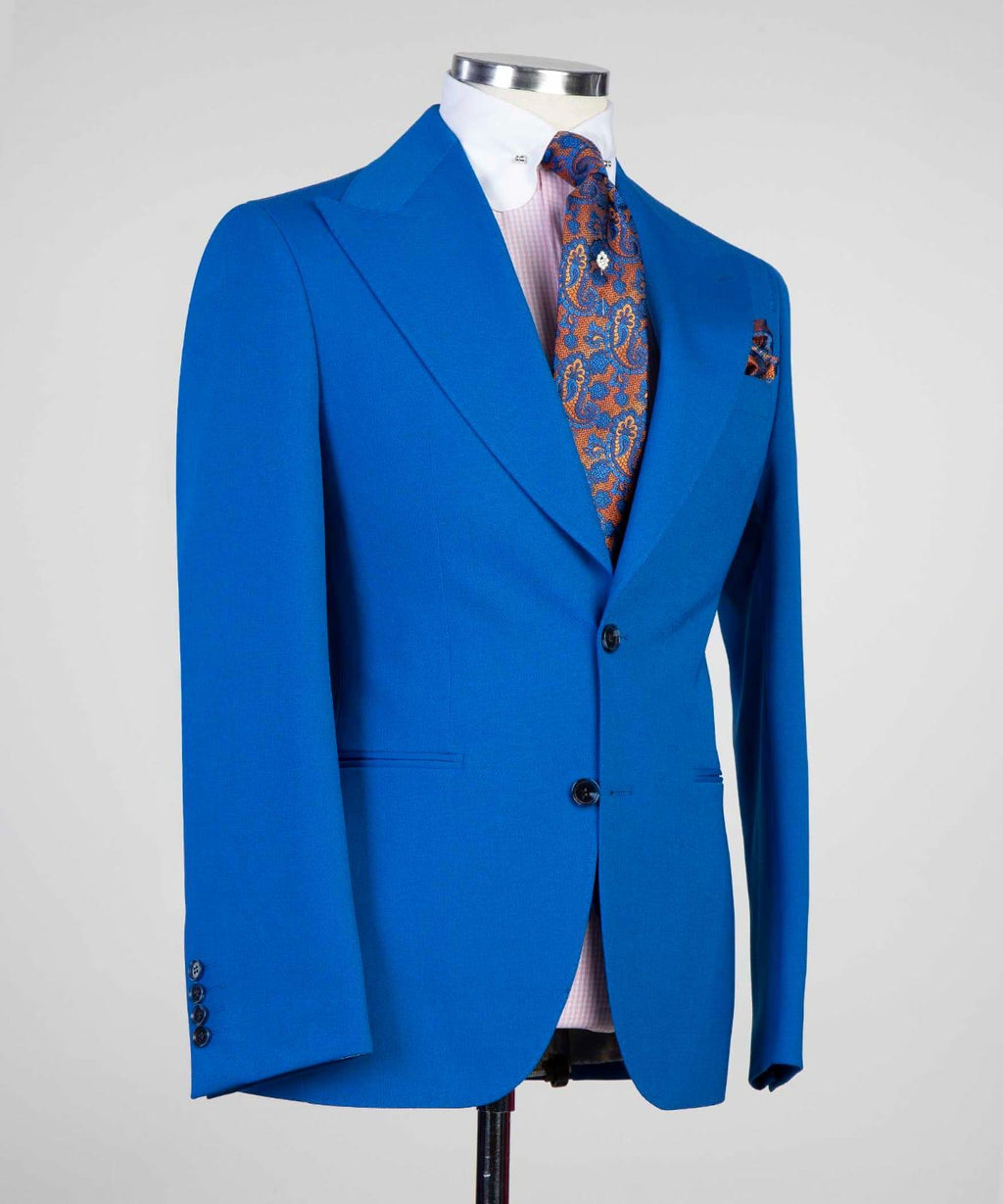 3 Piece Royal Blue Suit