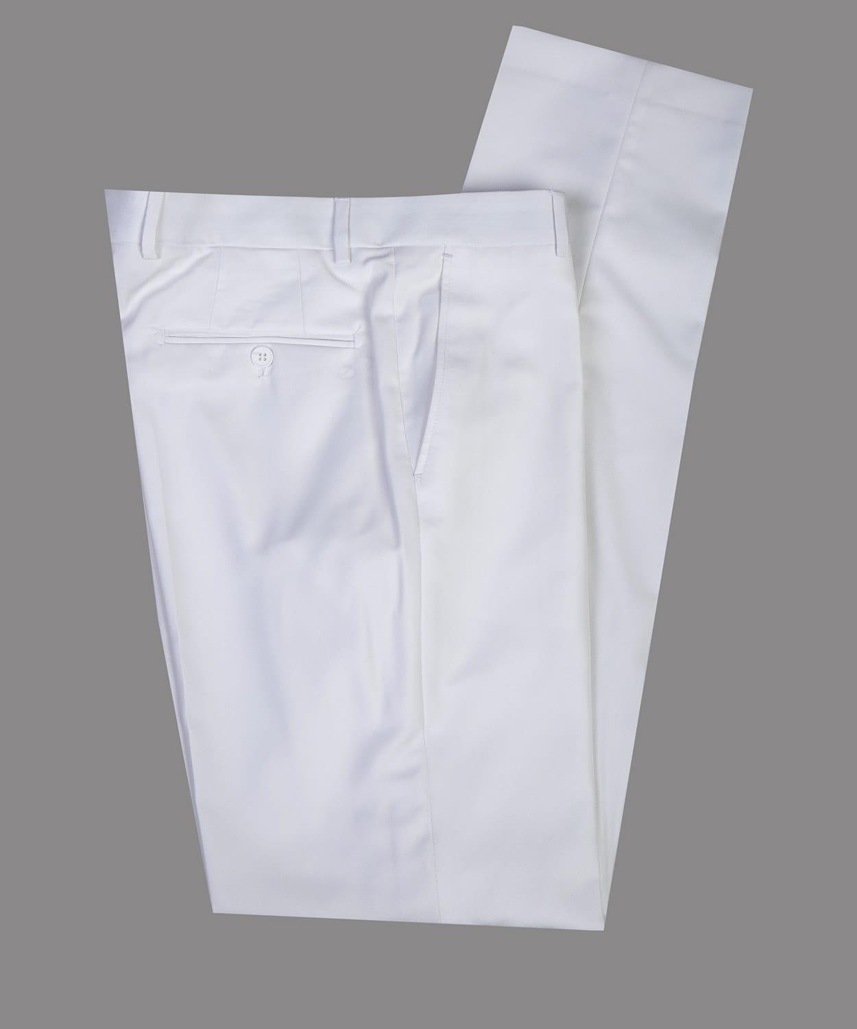 3 Piece White Suit