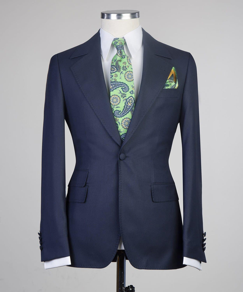 3 Piece Navy Blue Suit