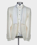 3 Piece Off White Tuxedo