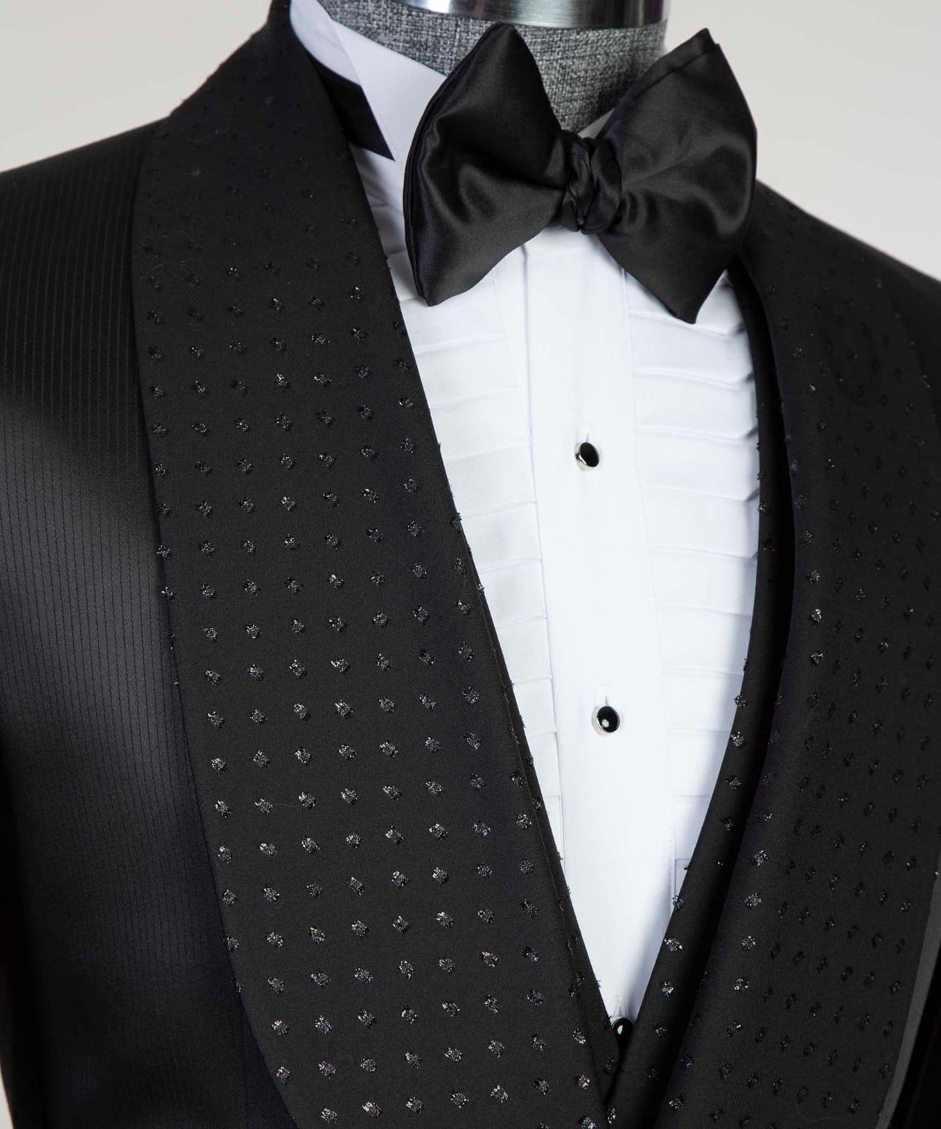 3 Pieces Black Tuxedo