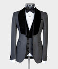 3 Piece Grey Tuxedo