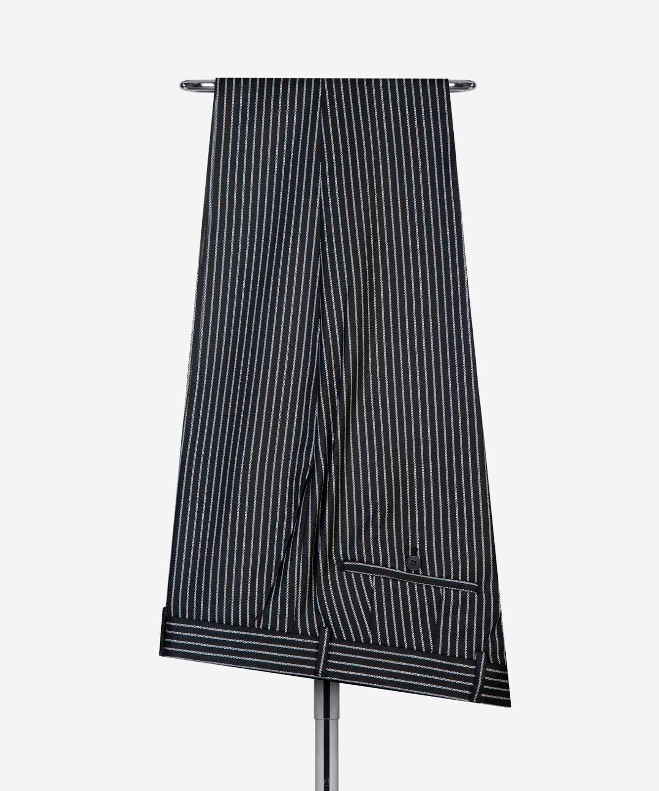 2 Piece Double Breasted Black stripeTuxedo