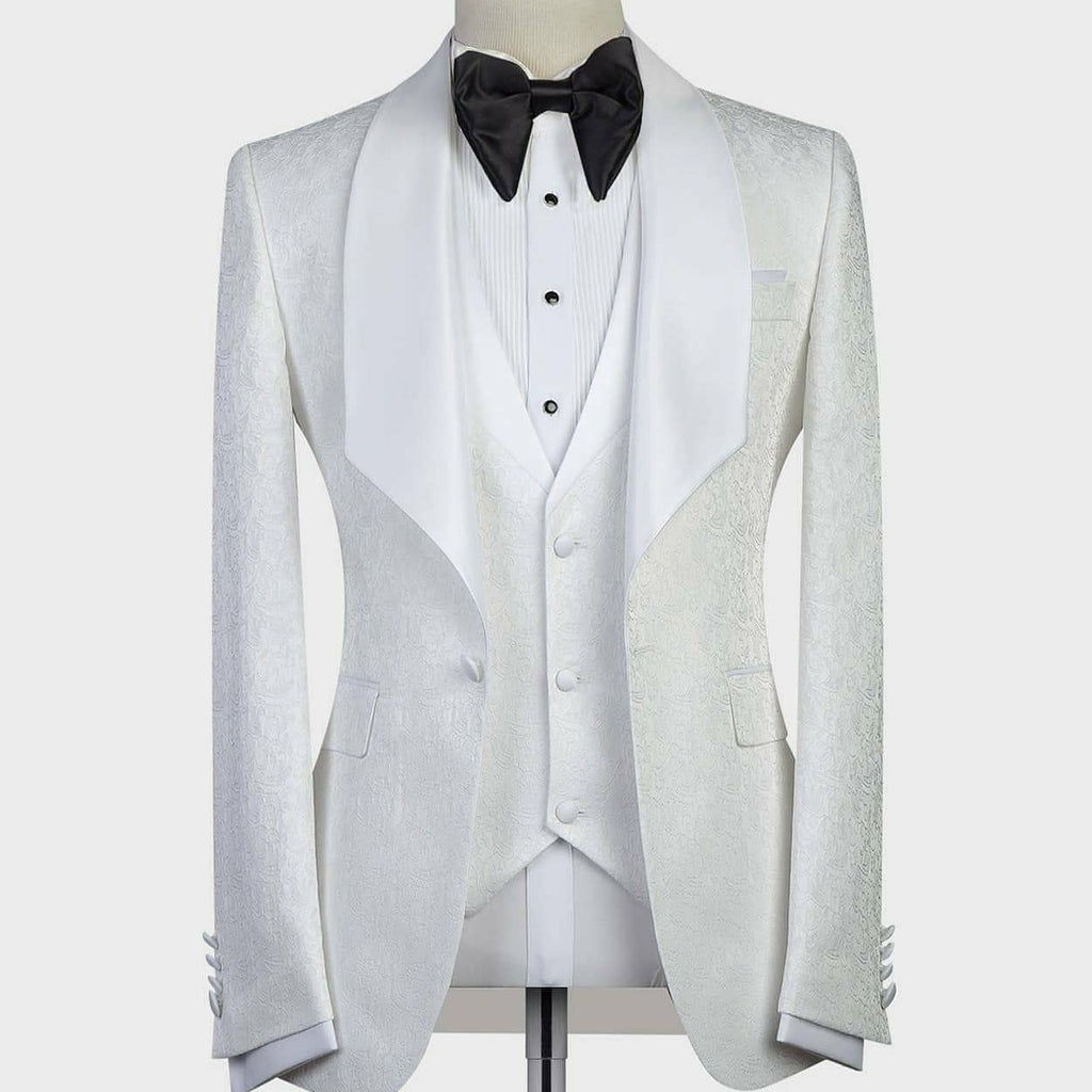 White 3-Piece Tuxedo