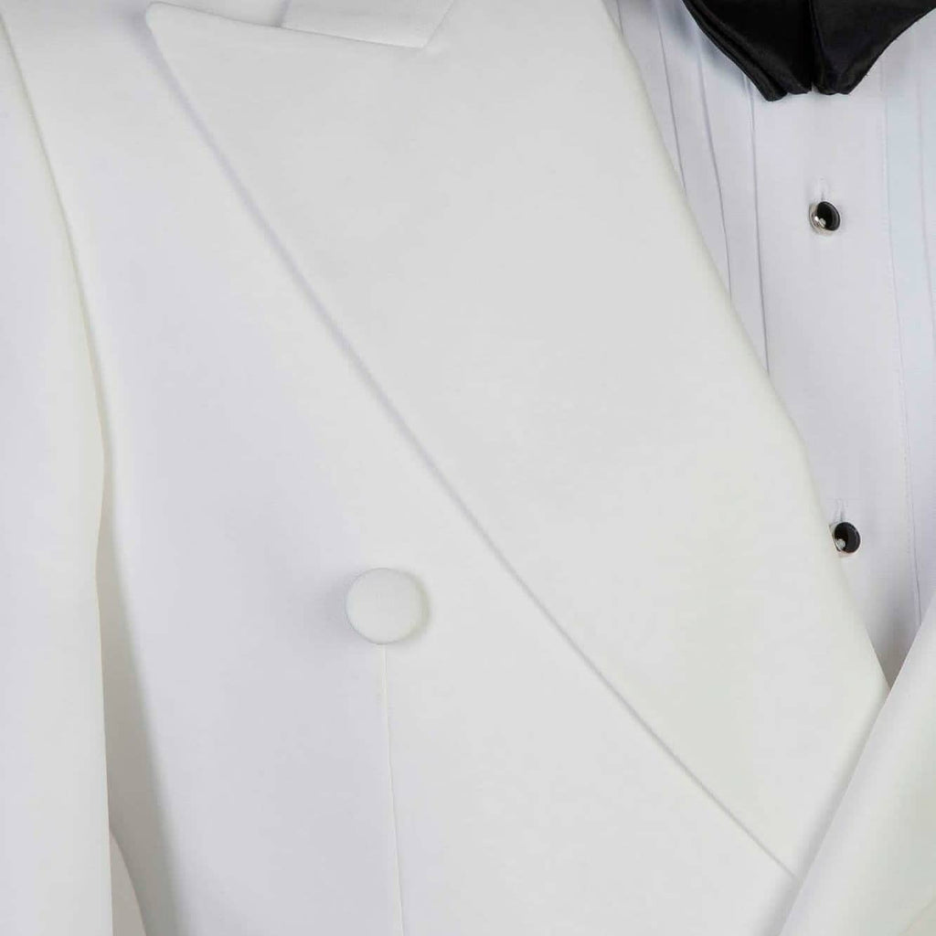 White Bouble Breasted Tuxedo
