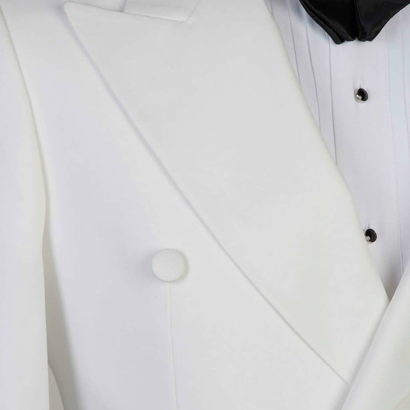 White Bouble Breasted Tuxedo