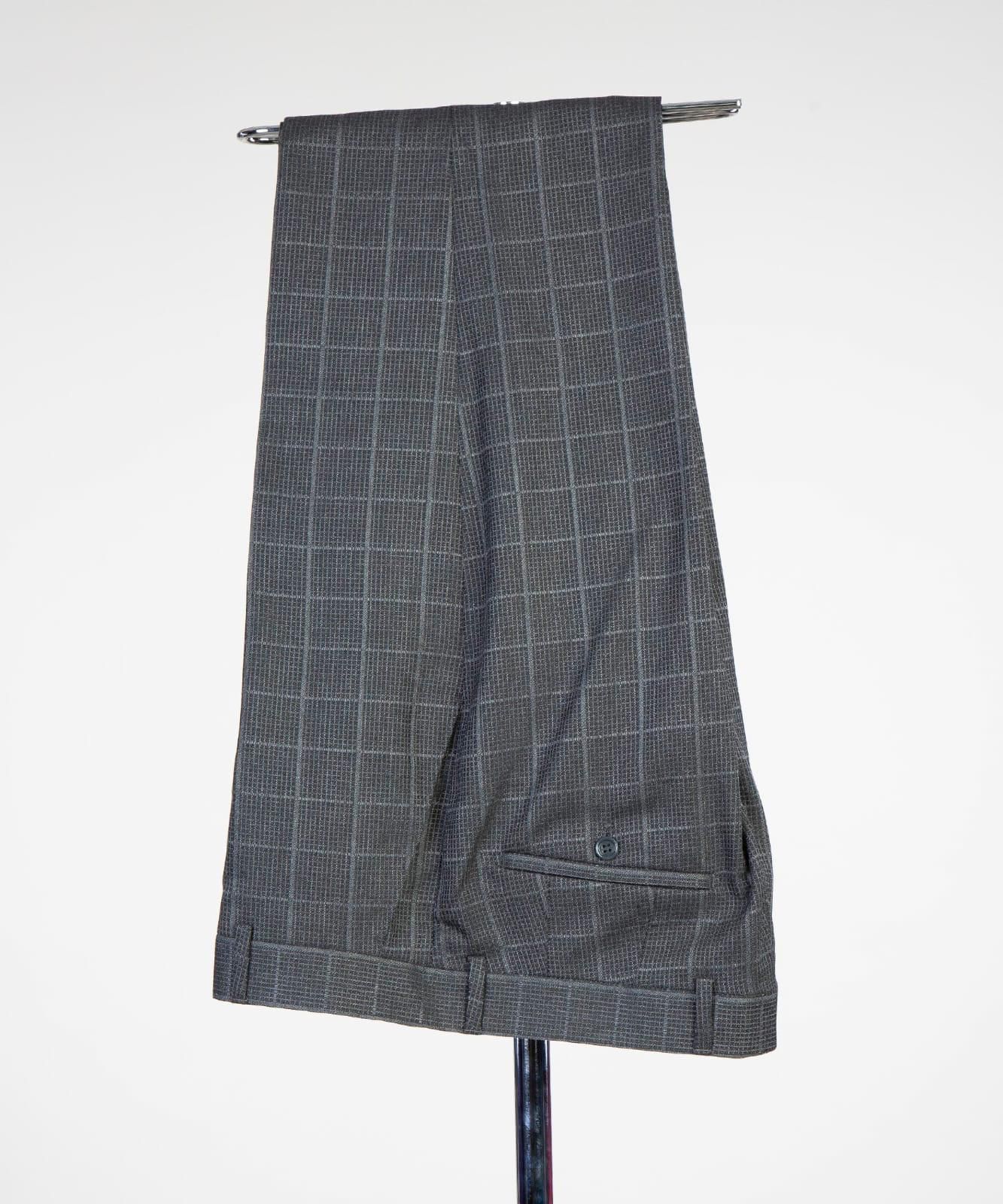 2 piece Super Double Breasted Check Suit