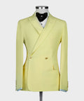 2 piece Super Double Breasted Check Suit