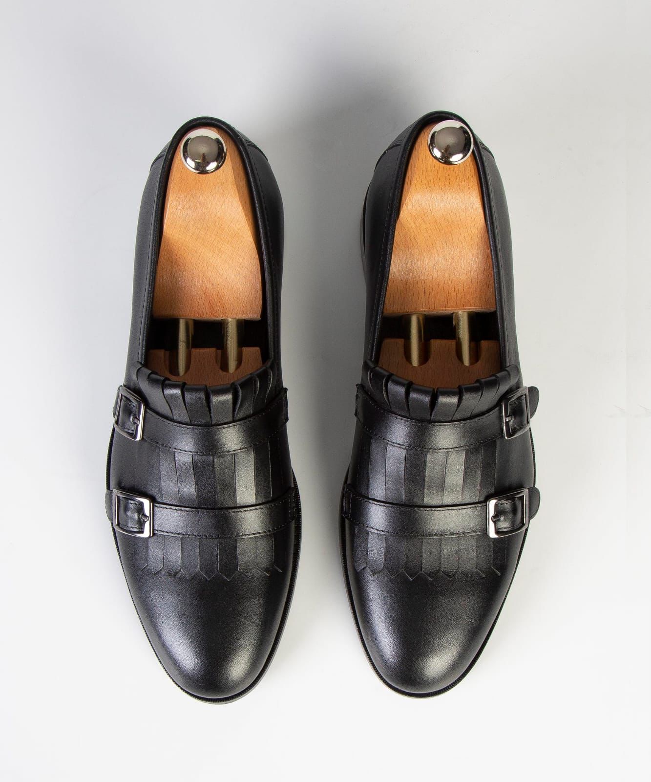black shoes