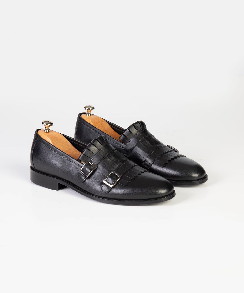 black shoes