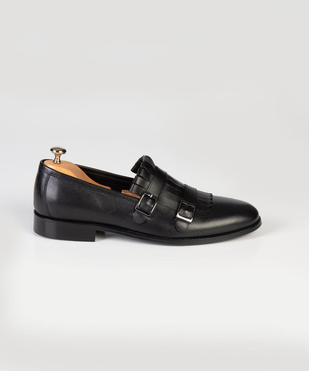 black shoes