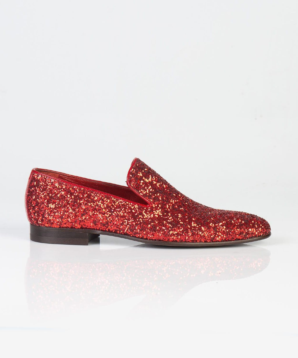 Glittering shoes